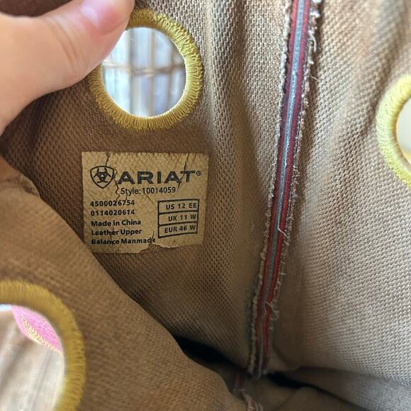 Ariat heritage cowhorse western boot - Picture 7 of 12